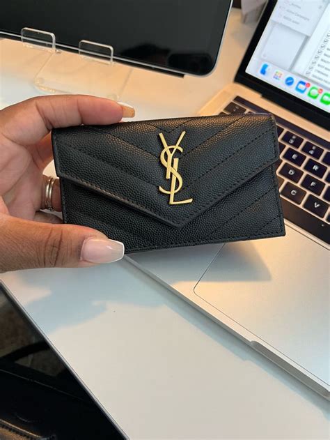 ysl small wallety|YSL wallet dupe.